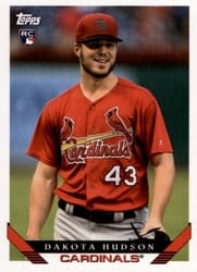 2019 Topps Archives Base Set Dakota Hudson #244 card
