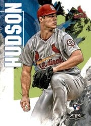 2019 Topps Fire Base Set Dakota Hudson #51 card