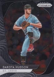 2020 Panini Prizm Base Set Dakota Hudson #102 card
