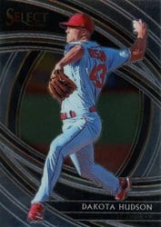 2020 Panini Select Base Set Dakota Hudson #144 card