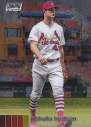 2020 Stadium Club Chrome Base Set Dakota Hudson #190 card