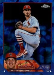 2023 Topps Chrome Sapphire Edition Base Set Dakota Hudson #458 card