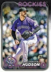 2024 Topps Update Base Set Dakota Hudson #US342 card