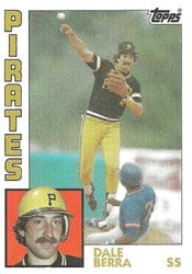 1984 Topps Base Set Dale Berra #18 card