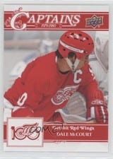 2025-26 Upper Deck Detroit Red Wings Centennial Captains Dale McCourt #174 card