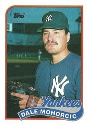 1989 Topps Base Set Dale Mohorcic #26 card