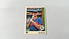 1989 Upper Deck Dale Murphy #357 card