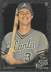 2019 Topps Allen & Ginter X Base Set Dale Murphy #135 card