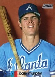 2020 Stadium Club Base Set Dale Murphy #61 card