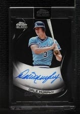 2021 Topps Chrome Black Autographs Dale Murphy #CBA-DM card