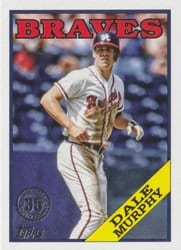 2023 Topps 1988 Topps Baseball (Series 2) Dale Murphy #2T88-2 card