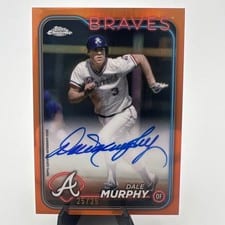 2024 Topps Chrome Update Legend Autographs Dale Murphy #CLA-DM card