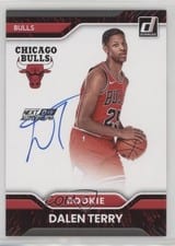 2022-23 Donruss Next Day Autographs Dalen Terry #ND-DTB card