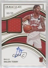 2022 Panini Immaculate Dalen Terry #133 card