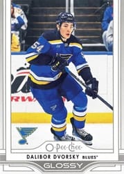 2025-26 Upper Deck O-Pee-Chee Glossy Dalibor Dvorsky #OG-48 card