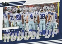 2022 Score Huddle Up Dallas Cowboys #HU-DAL card