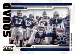 2022 Score Squad Dallas Cowboys #S1 card