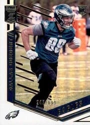 2018 Donruss Elite Base Set Dallas Goedert #189 card