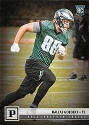 2018 Panini Base Set Dallas Goedert #329 card