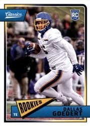 2018 Panini Classics Base Set Dallas Goedert #229 card