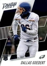 2018 Panini Prestige Base Set Dallas Goedert #257 card