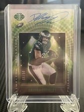2021 Panini Illusions Limelight Signatures Dallas Goedert #LS-DG card