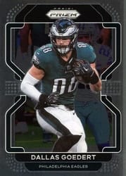 2021 Panini Prizm Base Set Dallas Goedert #220 card
