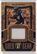 2022 Panini Gold Standard Gold Gear Dallas Goedert #GG-DGO card