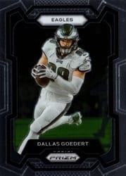 2023 Panini Prizm Base Set Dallas Goedert #238 card