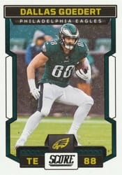 2023 Score Base Set Dallas Goedert #247 card