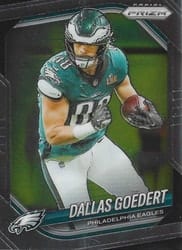 2025 Panini Prizm Base Set Dallas Goedert #234 card