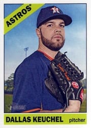2015 Topps Heritage Base Set Dallas Keuchel #349 card