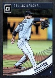 2018 Donruss Optic Base Set Dallas Keuchel #130 card