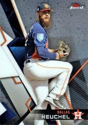2018 Finest Base Set Dallas Keuchel #10 card