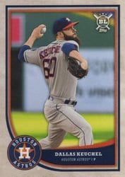 2018 Topps Big League Base Set Dallas Keuchel #196 card