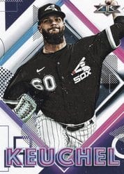 2020 Topps Fire Base Set Dallas Keuchel #84 card