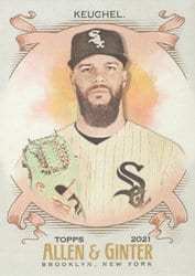 2021 Topps Allen & Ginter Base Set Dallas Keuchel #129 card