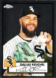 2021 Topps Chrome Platinum Anniversary Base Set Dallas Keuchel #248 card