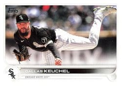 2022 Topps Base Set Dallas Keuchel #424 card