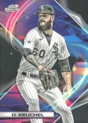 2022 Topps Cosmic Chrome Base Set Dallas Keuchel #184 card
