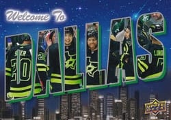 2022-23 Upper Deck Welcome To Dallas Stars #WT-10 card