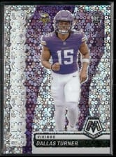 2024 Panini Mosaic Introductions Dallas Turner #9 card