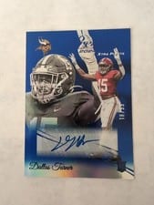 2024 Panini Prestige Xtra Points Signatures Premium Dallas Turner #308 card