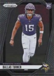 2024 Panini Prizm Base Set Dallas Turner #324 card