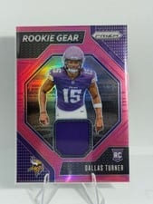 2024 Panini Prizm Rookie Gear Dallas Turner #RG-DTR card