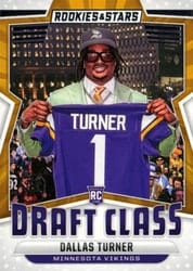 2024 Panini Rookies & Stars Draft Class Dallas Turner #14 card