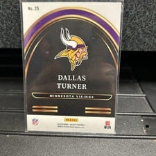 2024 Panini Select Select Future Dallas Turner #25 card