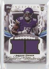 2024 Topps Inception Source Materials Dallas Turner #SM-DT card