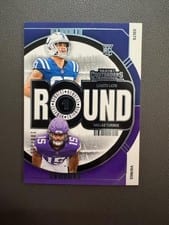 2024 Panini Contenders Round Numbers Dallas Turner / Laiatu Latu #5 card