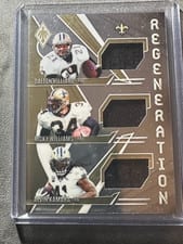 2024 Panini Phoenix Regeneration Dalton Hilliard / Alvin Kamara / Ricky Williams #R-NO card